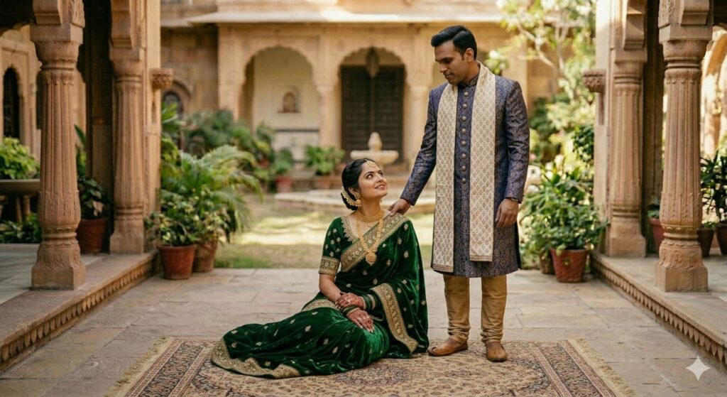 The One Sitting, One Standing Pose