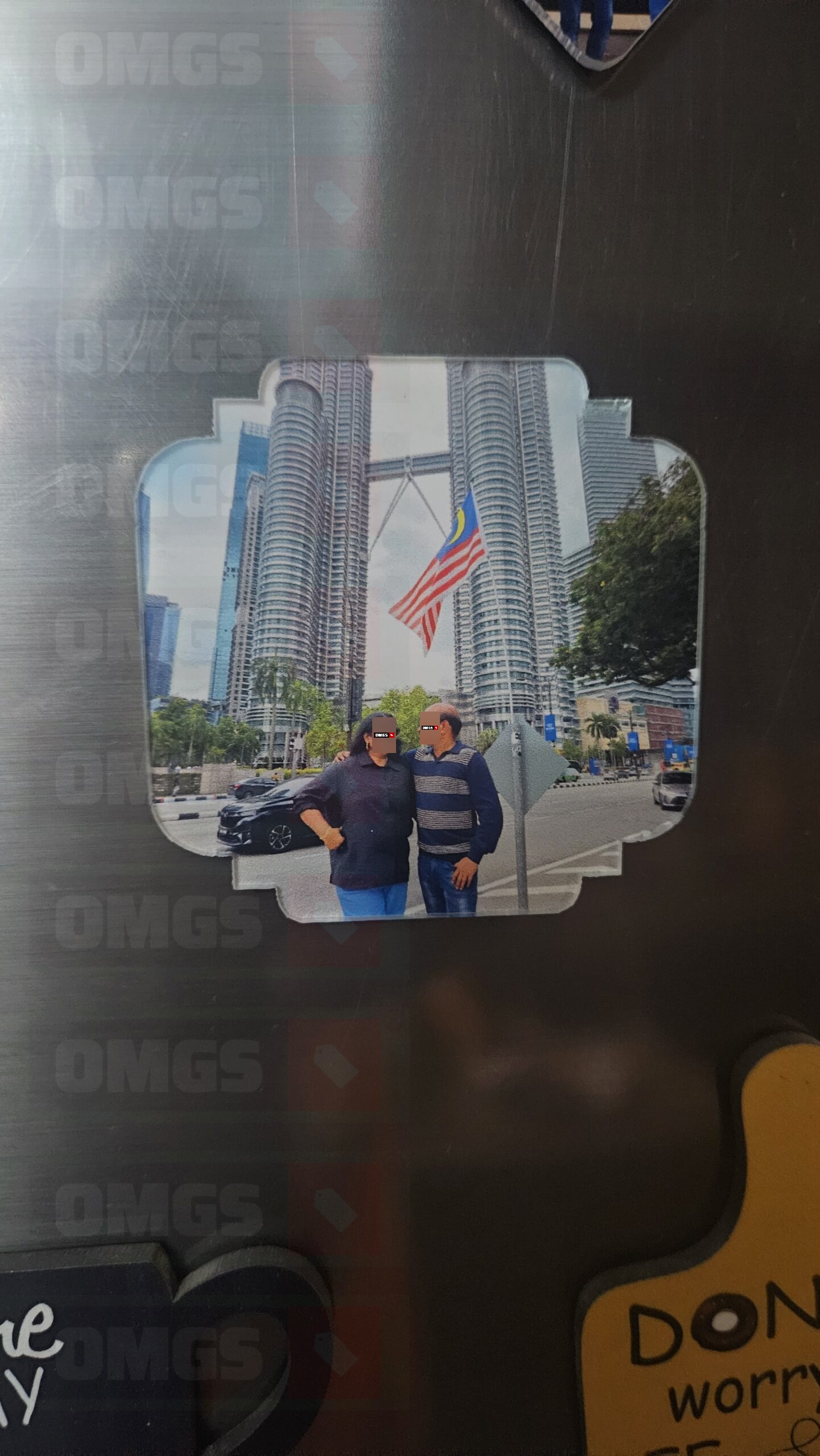 OMGs 4 Leaf Shape Acrylic Fridge Magnet photo review