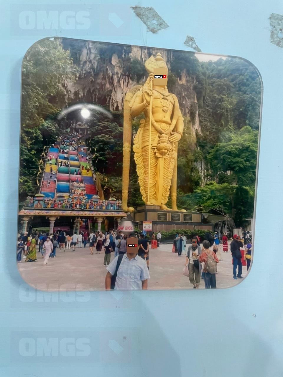 OMGs Square Round Mini Acrylic Wall Gallery photo review