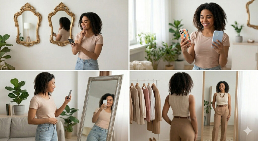 Basic Tips Before Trying Mirror Selfie Photo Poses