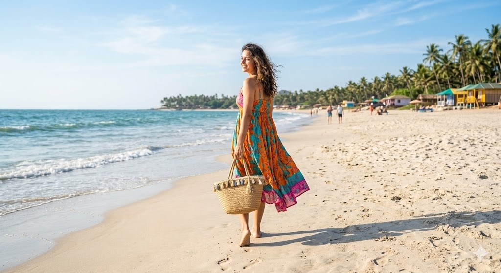 Beach Walk Pose