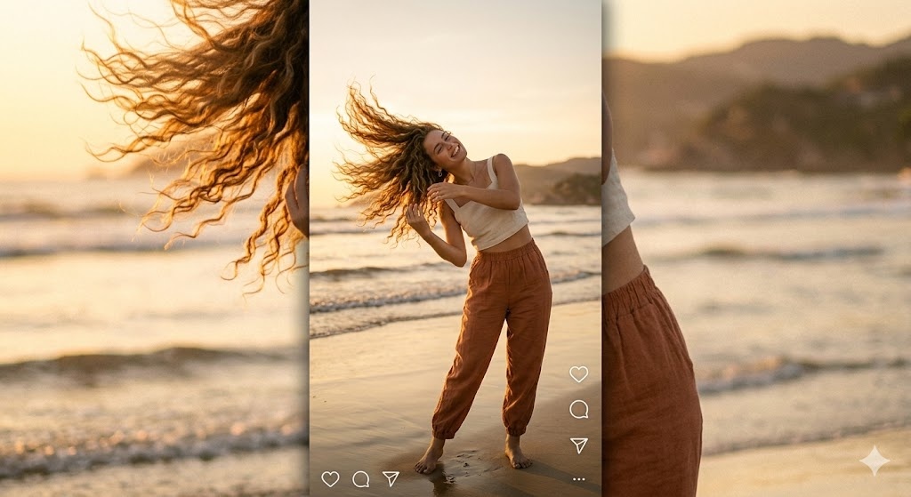 Hair Flip pose
