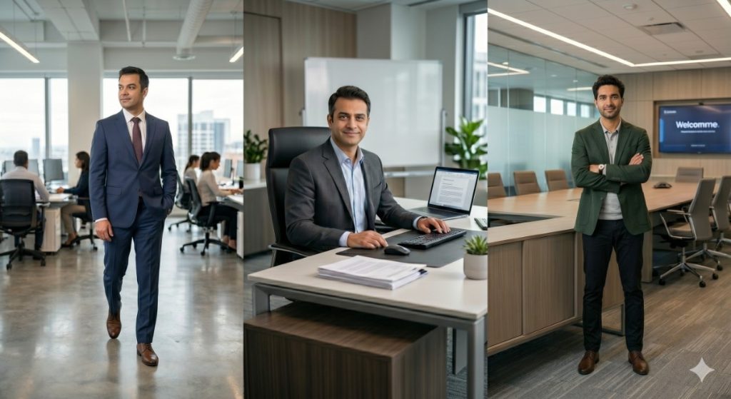 Natural Corporate Photo Poses That Look Confident