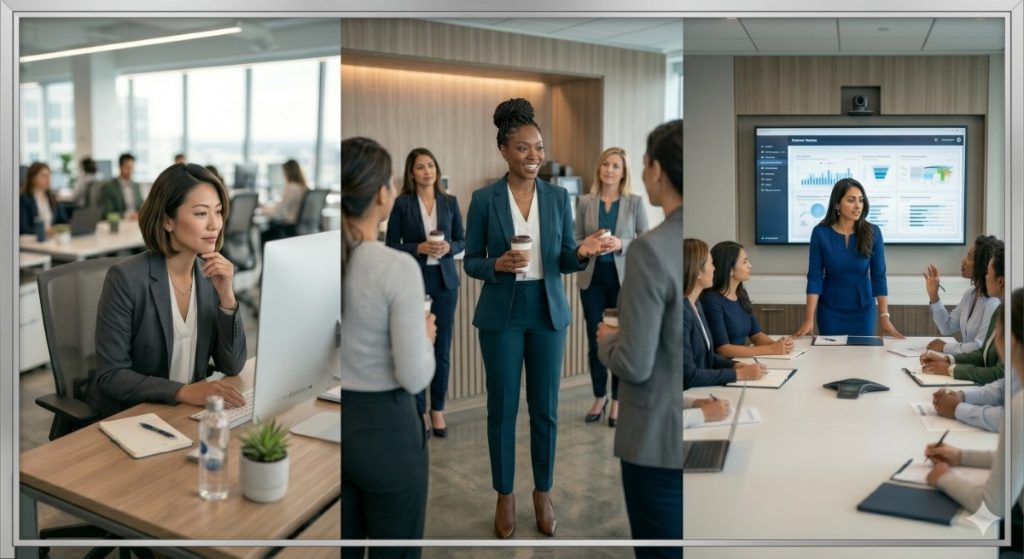 Office & Corporate Photo Poses for Women
