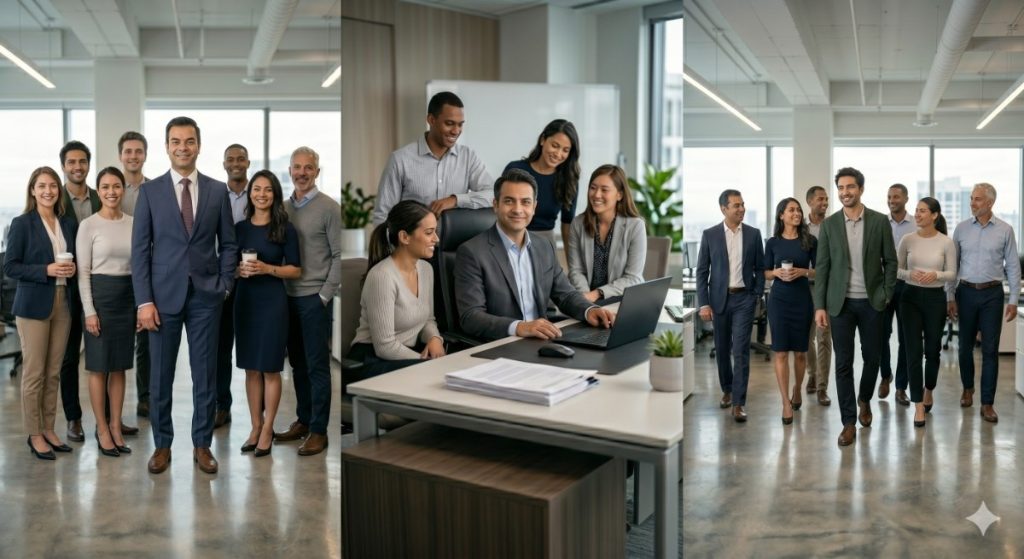Team & Group Office Photo Ideas