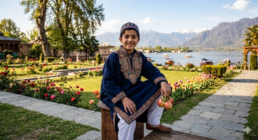 Traditional Outfit Pose
