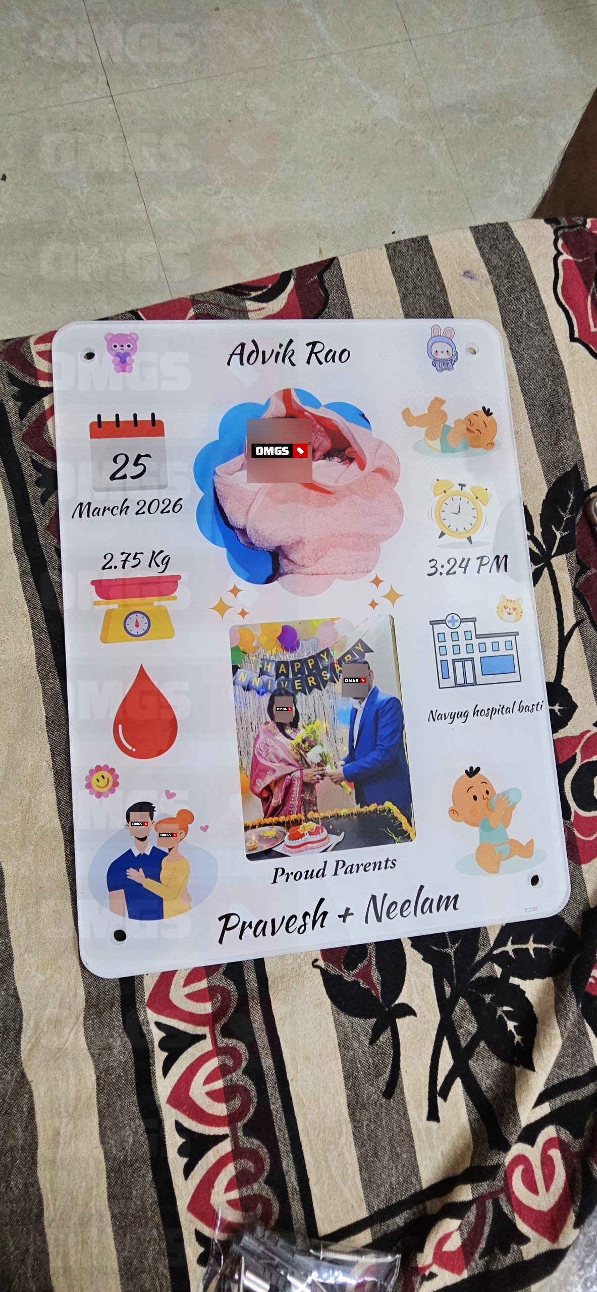 Customised Acrylic Photo Print (AR 0.75) photo review