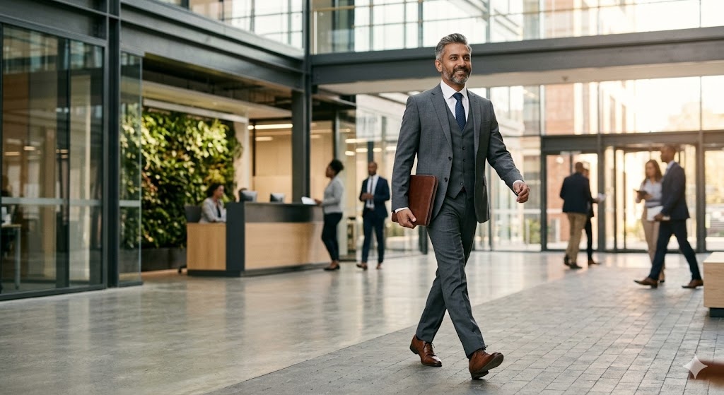 walking pose