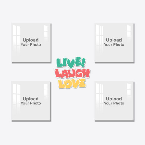 Live Love Laugh – Creative wall combo Square