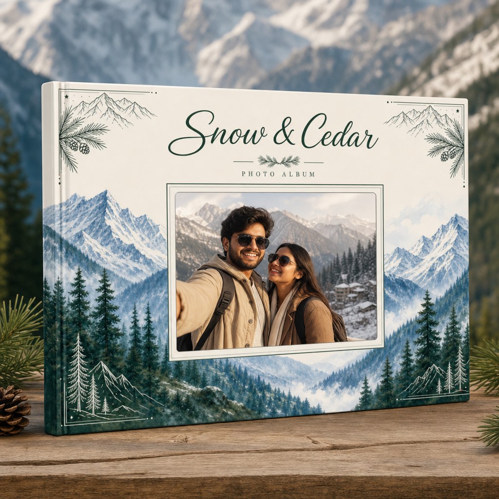 "Snow & Cedar" Manali Travel Photo Album