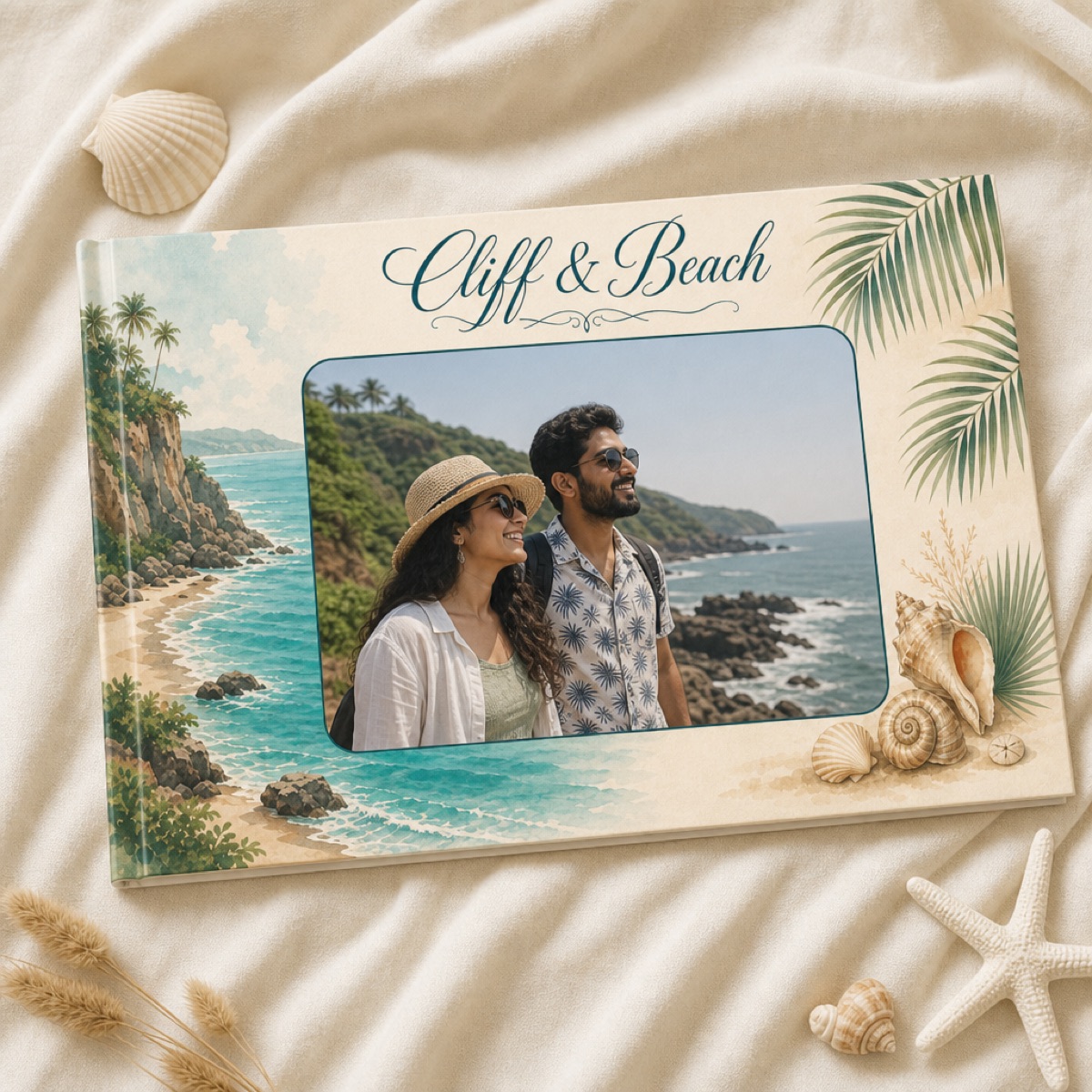 "Cliff & Beach" Gokarna Travel Photo Album