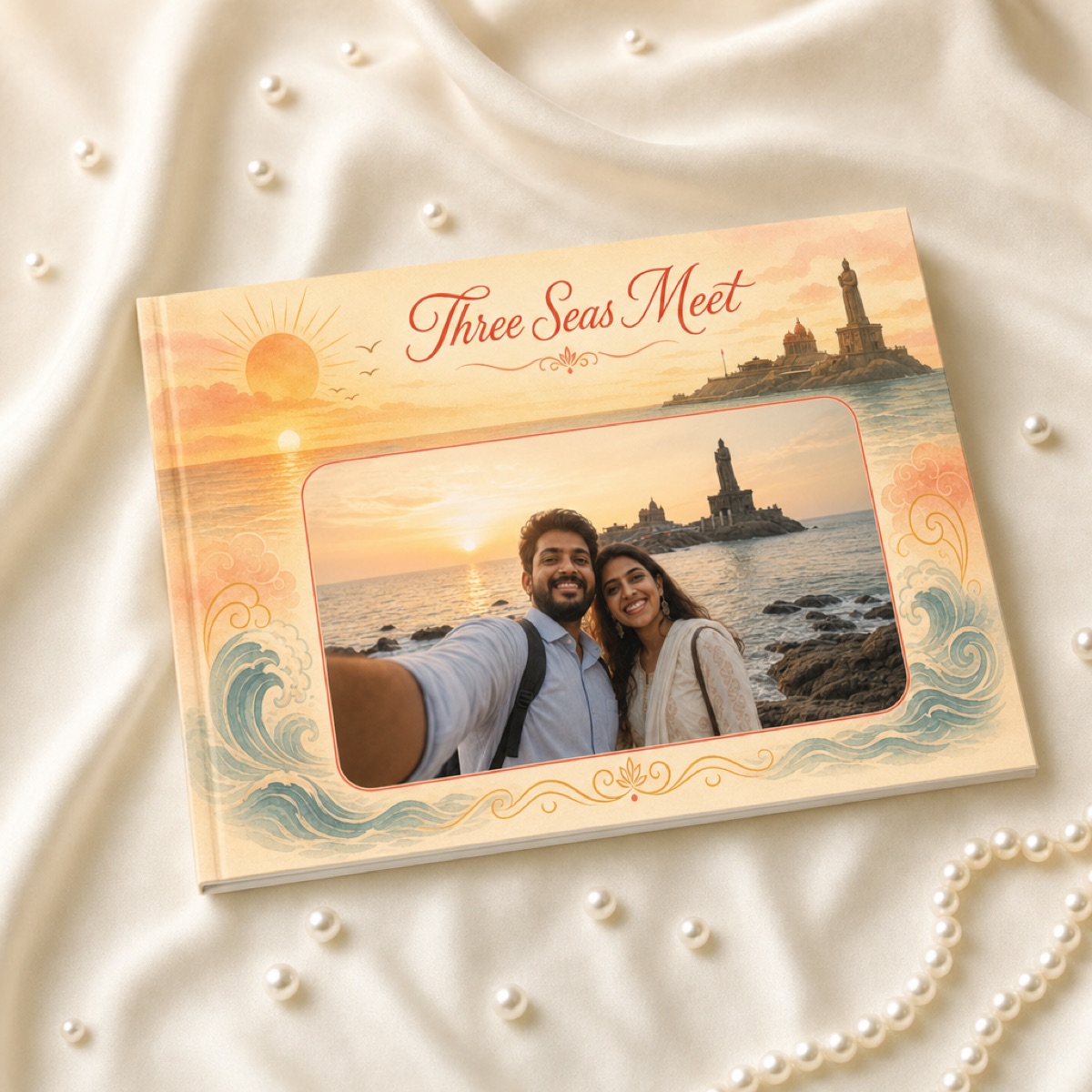 "Three Seas Meet" Kanyakumari Travel Photo Album